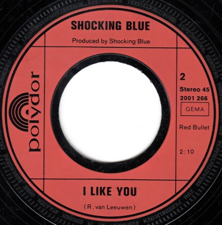 SHOCKING BLUE - I like you -B-.jpg
