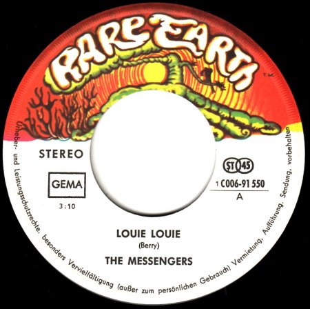 THE MESSENGERS - Louie Louie -A-.jpg