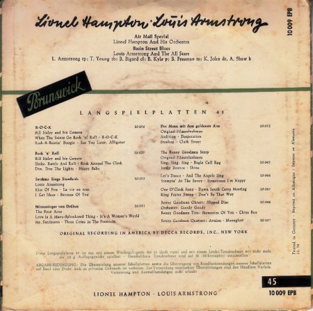 LIONEL HAMPTON &amp; LOUIS ARMSTRONG - Air Mail-Special - CV RS -.jpg