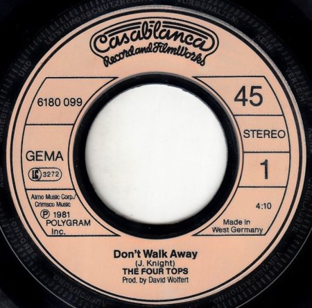 FOUR TOPS - Don't walk away -A-.jpg