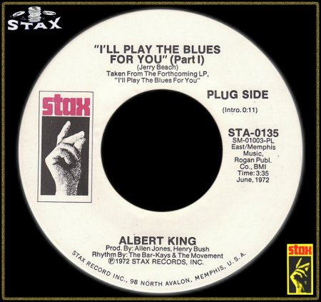 ALBERT KING - I'LL PLAY THE BLUES FOR YOU PART I &amp; II_IC#004.jpg