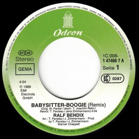 RALF BENDIX - Babysitter-Boogie-Remix -A-.jpg
