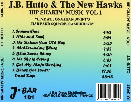Hutto, J.B. &amp; the New Hawks - Hip shakin' music (7).jpg