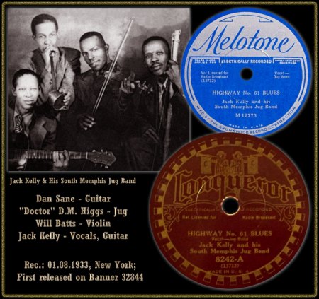 JACK KELLY &amp; HIS SOUTH MEMPHIS JUG BAND - HIGHWAY NO. 61 BLUES_IC#001.jpg