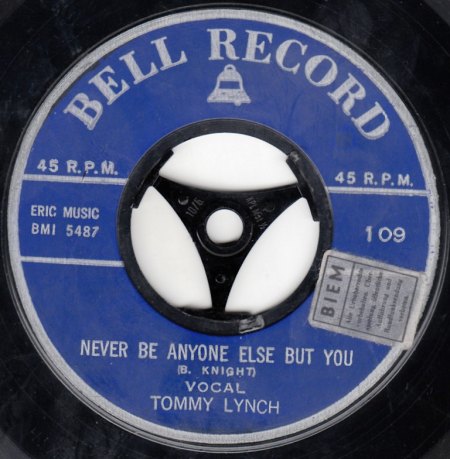 TOMMY LYNCH - Never be anyone else but you -A-.jpg