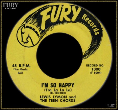 LEWIS LYMON &amp; THE TEENCHORDS - I'M SO HAPPY (TR-LA-LA-LA-LA-LA)_IC#003.jpg