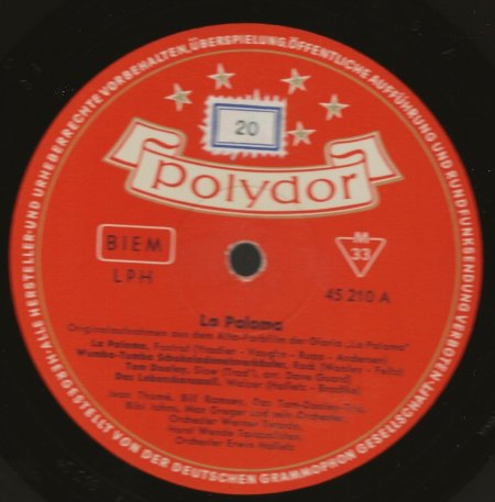 La Paloma - Soundtrack-10'inch (4).jpg