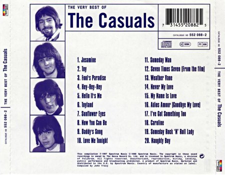 The Casuals 1997 - The Very Best Of -Tras.jpg