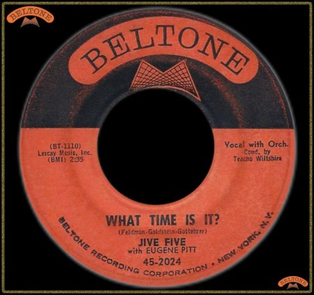 JIVE FIVE WITH EUGENE PITT - WHAT TIME IS IT_IC#002.jpg
