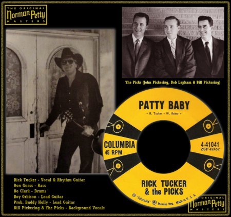 RICK TUCKER &amp; THE PICKS - PATTY BABY_IC#001.jpg