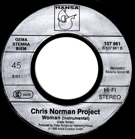 CHRIS NORMAN PROJECT - Woman -B-.jpg