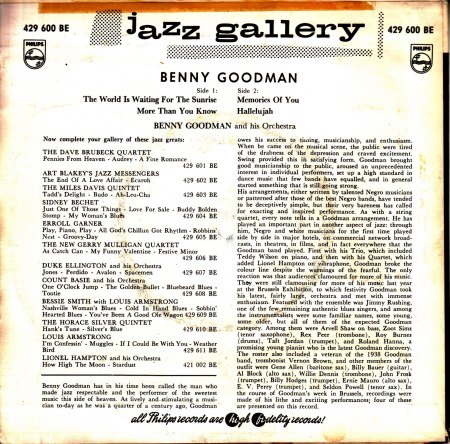 BENNY GOODMAN-EP - Jazzgallery - CV RS -.jpg