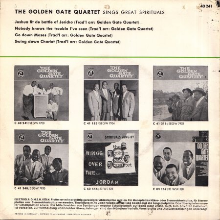 THE GOLDEN GATE QUARTET-EP - Sings Great Spirituals 1 - CV RS -.jpg