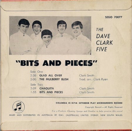 Clark, Dave (Five) - Bits and pieces EP (2).JPG
