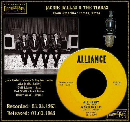 JACKIE DALLAS &amp; THE TIARAS - ALL I WANT_IC#001.jpg
