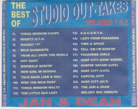 k-J &amp; D cd Best of studio outtakes - Titel 001.jpg