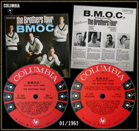 BROTHERS FOUR - COLUMBIA LP CL-1578_IC#001.jpg