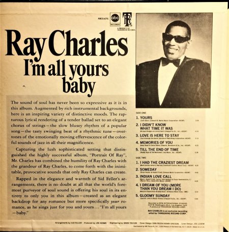 RAY CHARLES - LPs