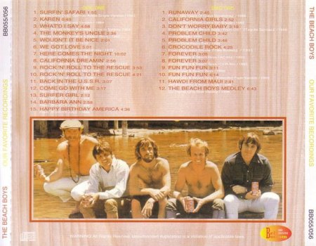 BEACH BOYS - CD's