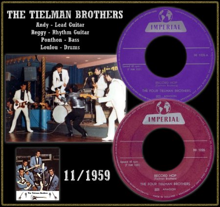 TIELMAN BROTHERS - RECORD HOP