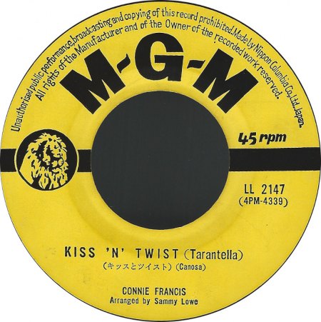 CONNIE FRANCIS - International