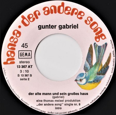 Gunter Gabriel (1942-2017)