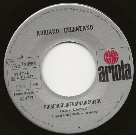 Als Adriano Celentano im deutschsprachigen Raum begann