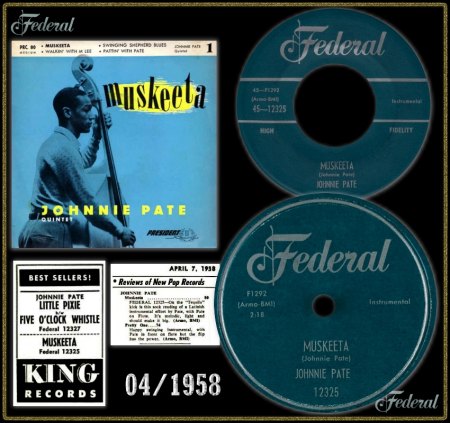 JOHNNIE PATE (JOHNNY PATE) - MUSKEETA