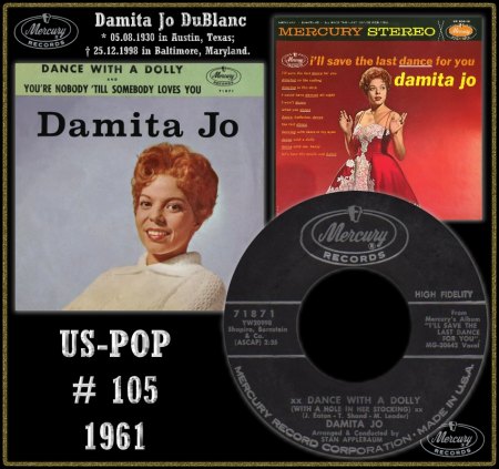 DAMITA JO - DANCE WITH A DOLLY (WITH A HOLE IN HER STOCKING)