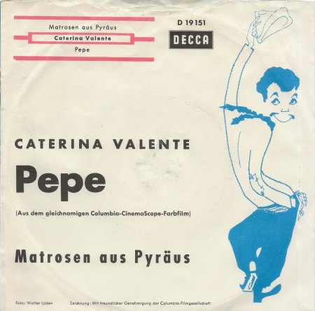 CATERINA VALENTE - dtsch. Decca Singles