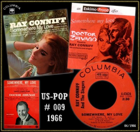 RAY CONNIFF & THE SINGERS - SOMEWHERE MY LOVE (LARA'S THEME FROM DR. ZHIVAGO)