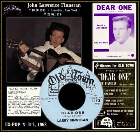 LARRY FINNEGAN - DEAR ONE