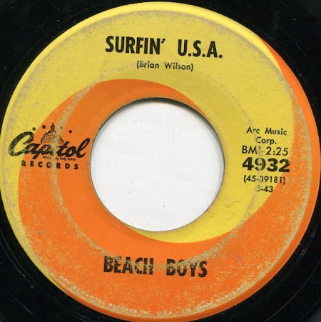 BEACH BOYS - US-Singles