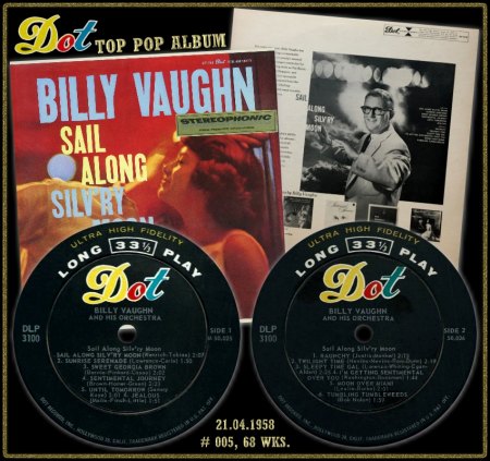 BILLY VAUGHN DOT LP DLP-3100