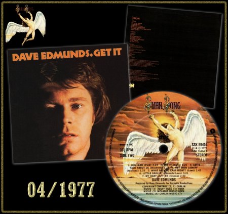 DAVE EDMUNDS SWAN SONG LP SSK-59404