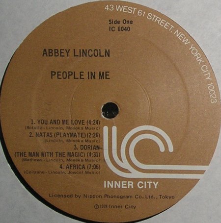 ABBEY LINCOLN ( - 14.8.2010)