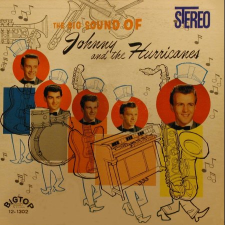JOHNNY & THE HURRICANES BIG TOP LP 12-1302