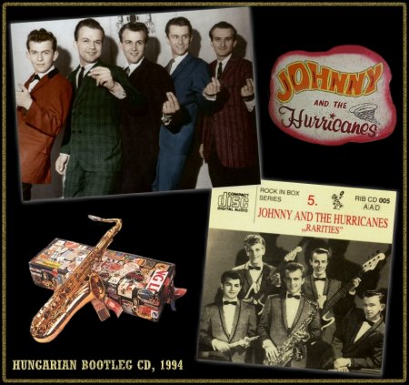 JOHNNY & THE HURRICANES RARITIES RIB CD 005