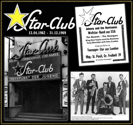 JOHNNY & THE HURRICANES AT THE STAR CLUB HAMBURG