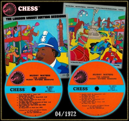 MUDDY WATERS CHESS LP CH 60013