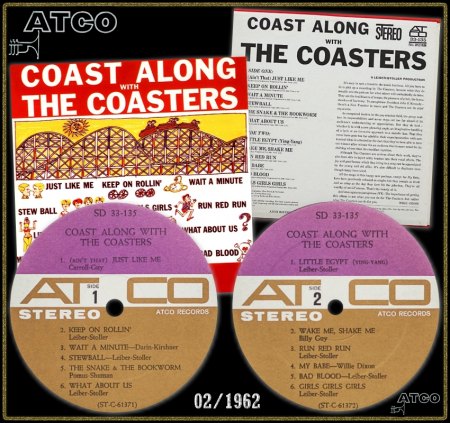 COASTERS ATCO LP SD33-135