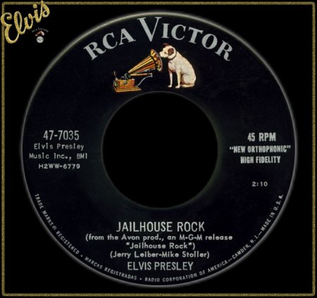 ELVIS PRESLEY - JAILHOUSE ROCK