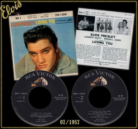 ELVIS PRESLEY RCA VICTOR EPA-1-1515