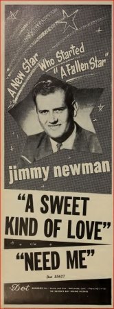 JIMMY NEWMAN, später mit 'C'