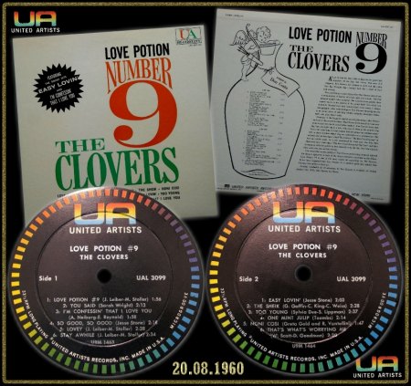 CLOVERS UNITED ARTISTS LP UAL-3099