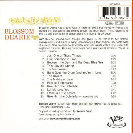 BLOSSOM DEARIE