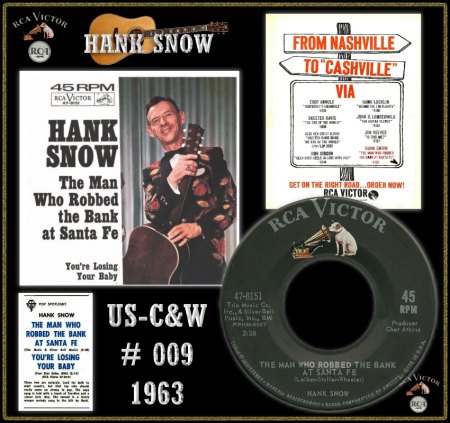 HANK SNOW - THE MAN WHO ROBBED THE BANK AT SANTA FE