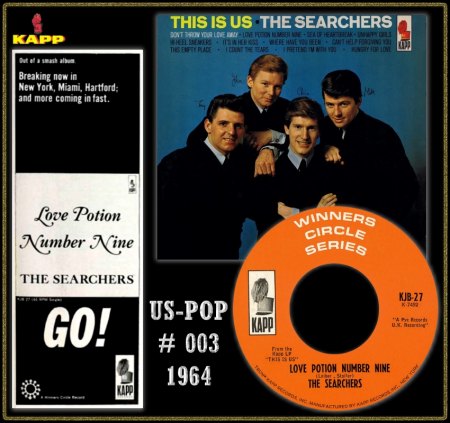 SEARCHERS - LOVE POTION NUMBER NINE