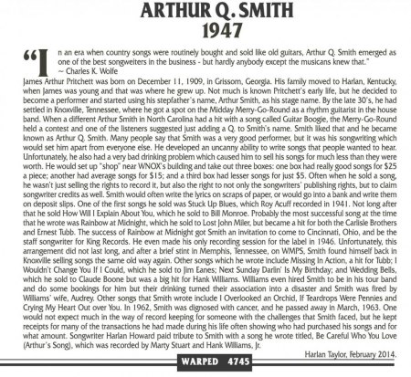 ARTHUR Q. SMITH
