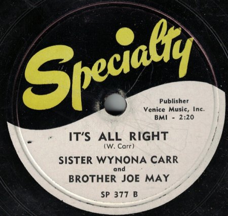 WYNONA CARR